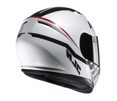 KASK HJC CS-15 SPACE WHITE/RED