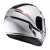 KASK HJC CS-15 SPACE WHITE/RED