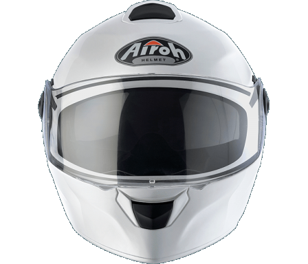KASK AIROH RIDES WHITE GLOSS