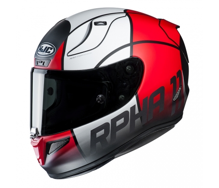 KASK HJC R-PHA-11 QUINTAIN RED/WHITE