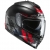 KASK HJC IS-17 SHAPY BLACK/RED